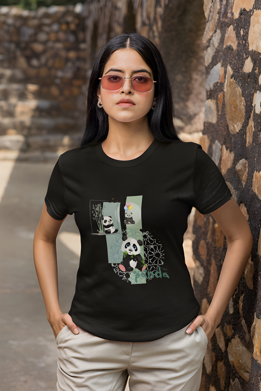 Stay Cute, Stay Bamboo’d Printed T-Shirt